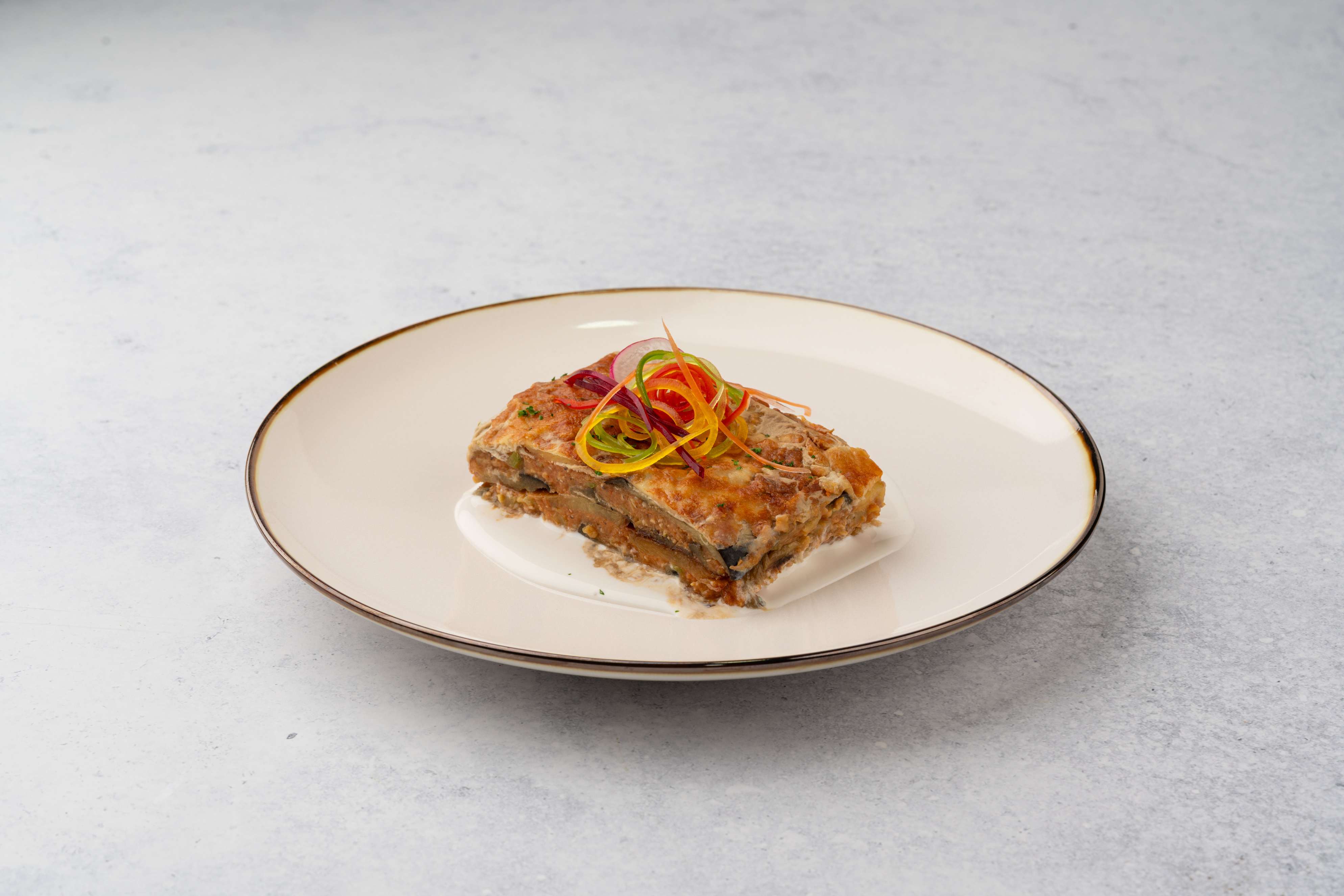 Vegetraian Lentil Mossaka